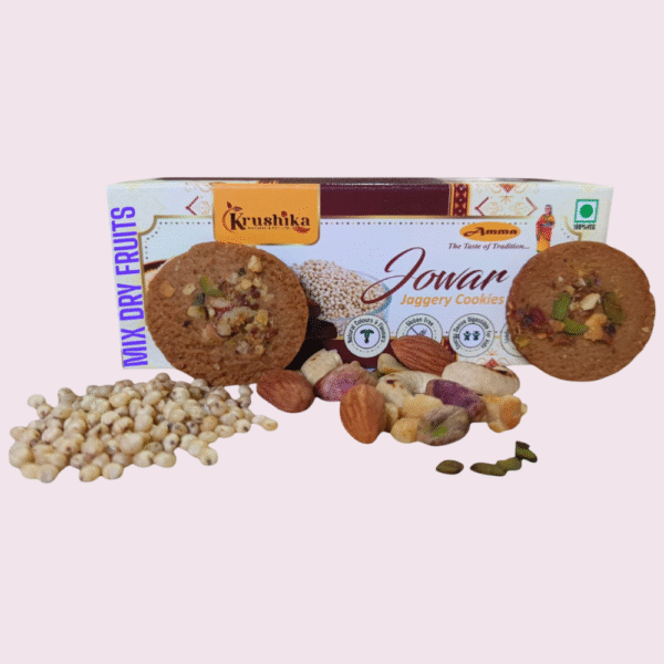 Jowar Almond Cookies
