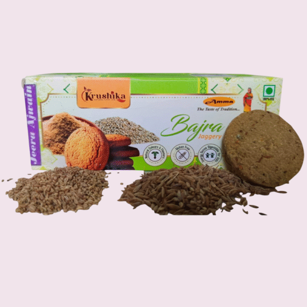 Bajra Ajwaine Jeera  (Salty Cookies)